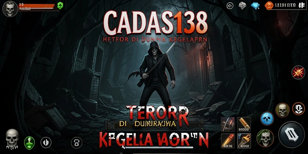 Screenshot CADAS138 menampilkan momen seram dalam gameplay yang menegangkan.