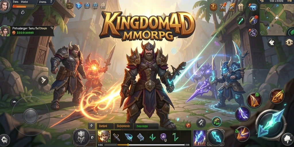 Tangkapan layar menampilkan aksi seru dalam KINGDOM4D.