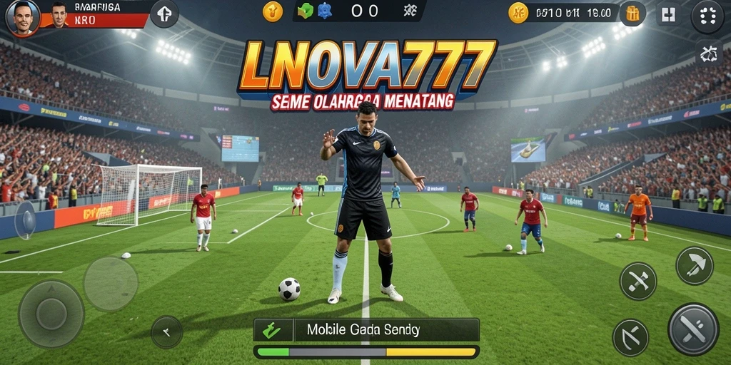 Cuplikan layar LNOVA777 menampilkan gameplay olahraga yang seru dan kompetitif.