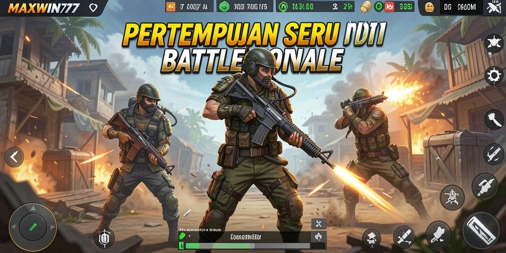 Gameplay seru dalam pertempuran maksimal di MAXWIN77.