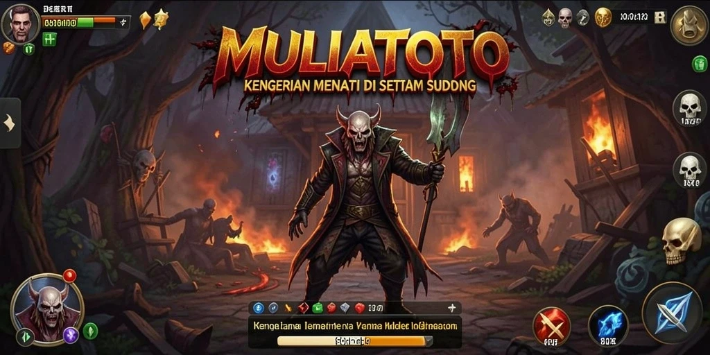 Screenshot menampilkan aksi gameplay mendebarkan dalam MULIATOTO.