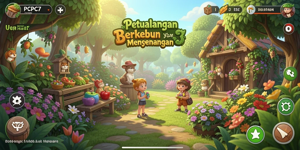 Gameplay menarik dalam dunia pertanian PCPC7.
