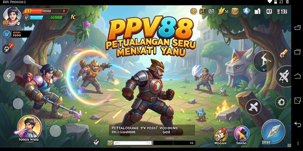 Tangkapan layar gameplay PPV88 yang menampilkan aksi petualangan menegangkan.