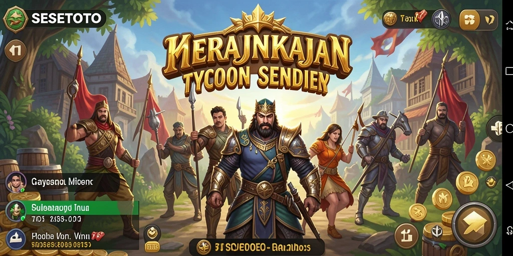 Tampilan gameplay SESETOTO yang menarik dan menarik perhatian.