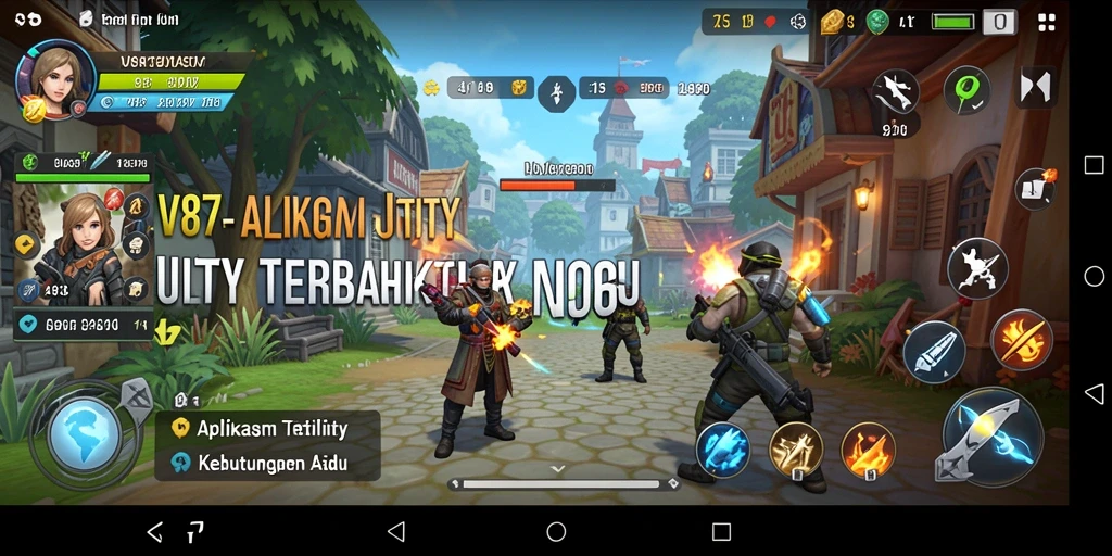 Tampilan utama V87 dengan fitur pengingat dan pengaturan yang jelas.